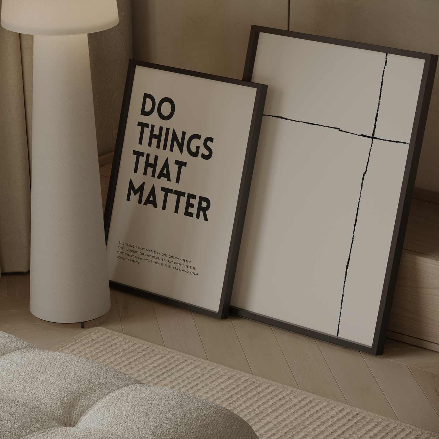 Do thing that matter