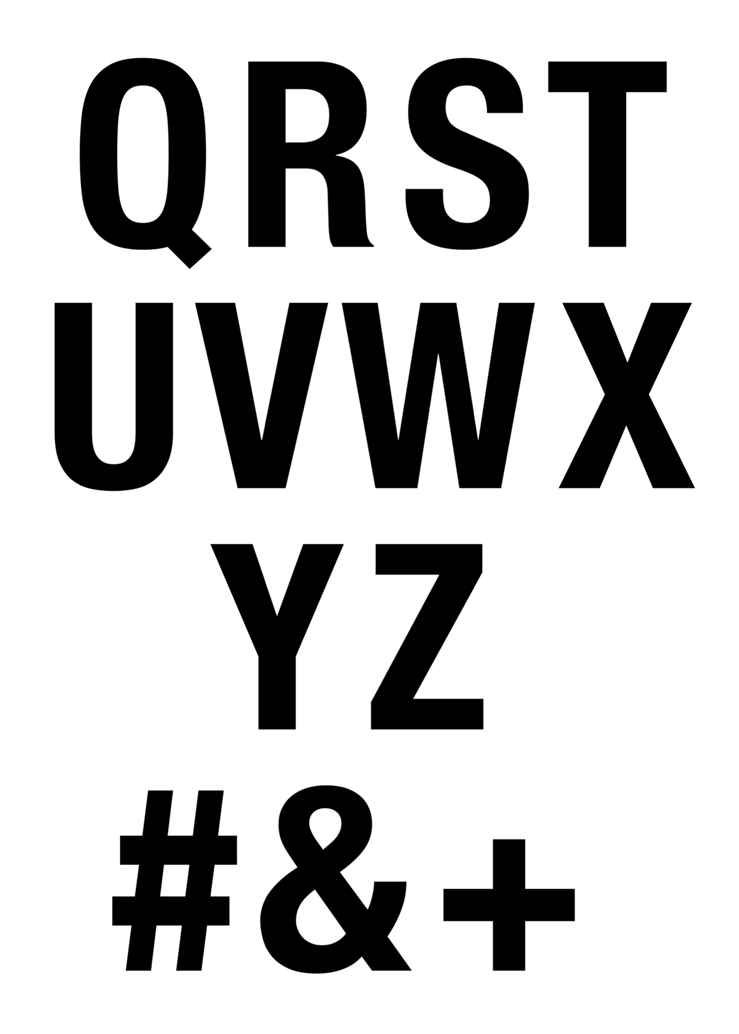 huisjevansanne xxl dibond letters en tekens