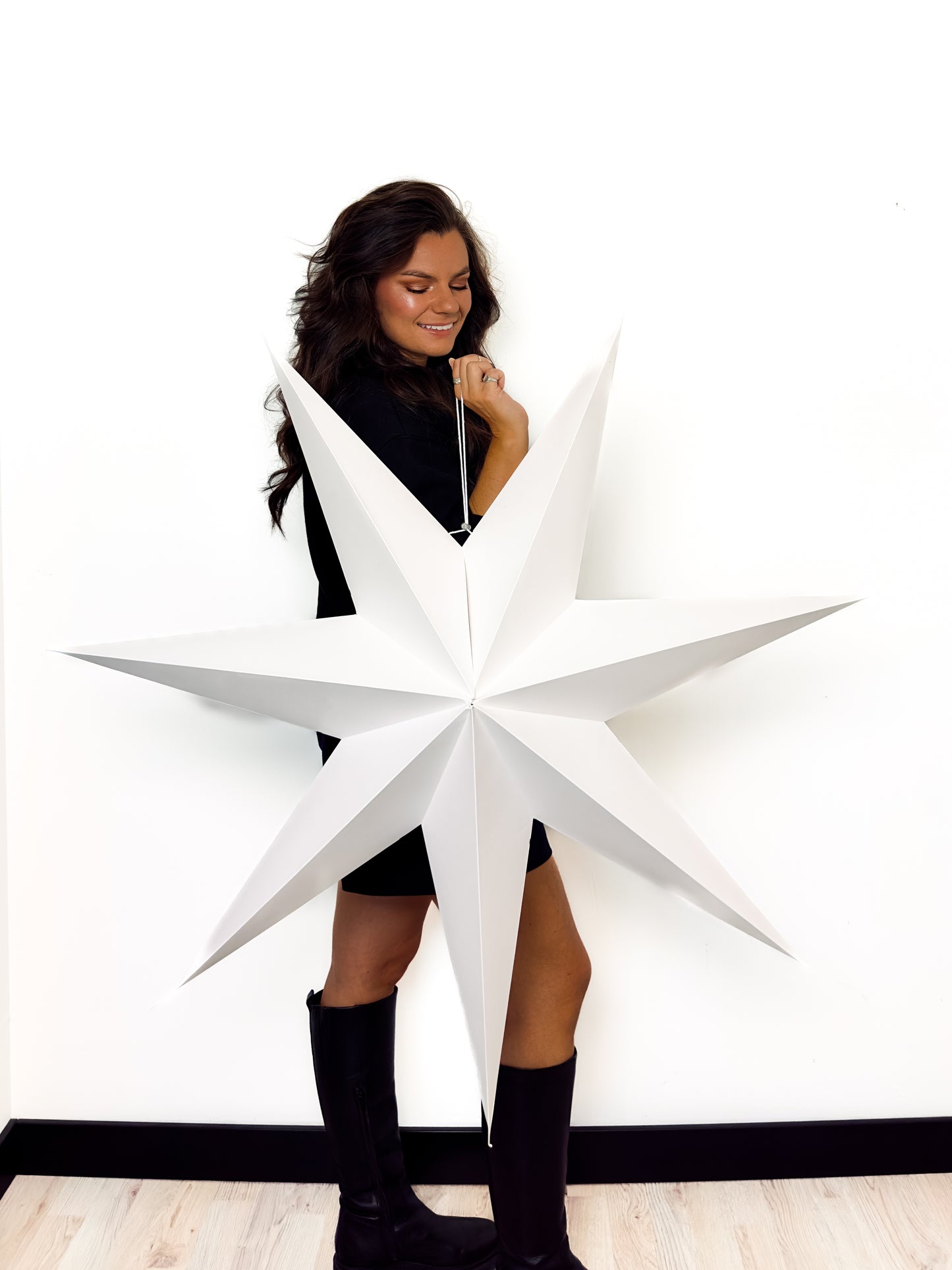 XXL STAR - WHITE - 7 POINTS - 100 CM