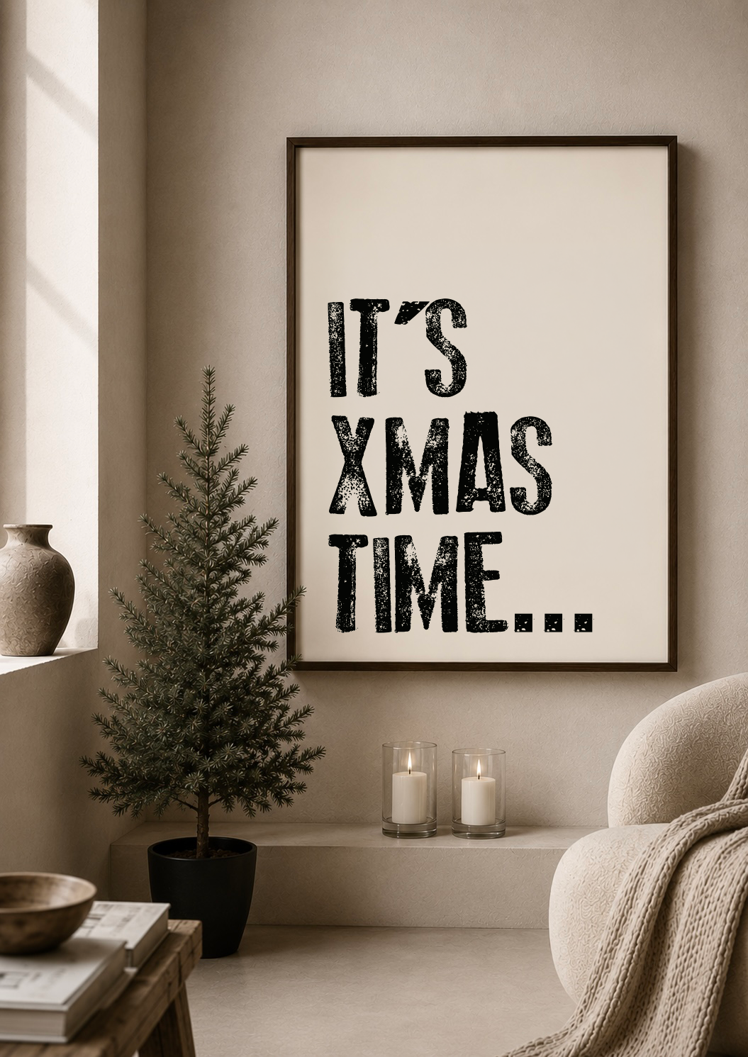 It's xmas time KERST POSTER