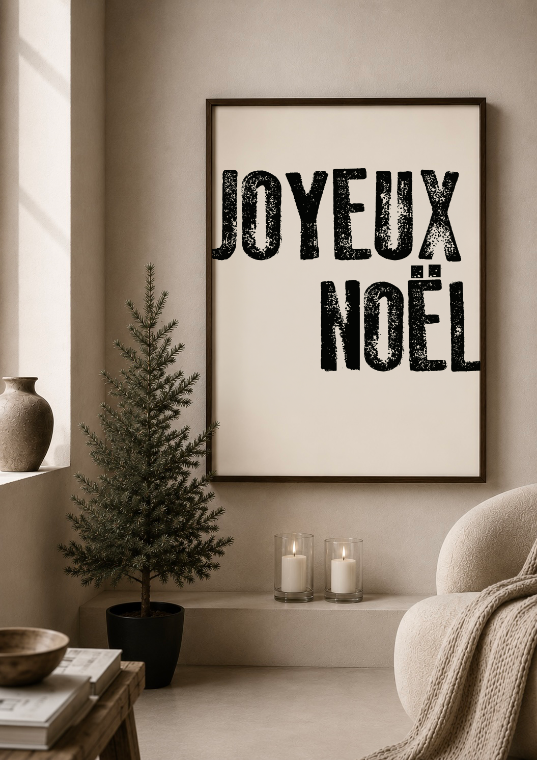 Joyeux Noël KERST POSTER