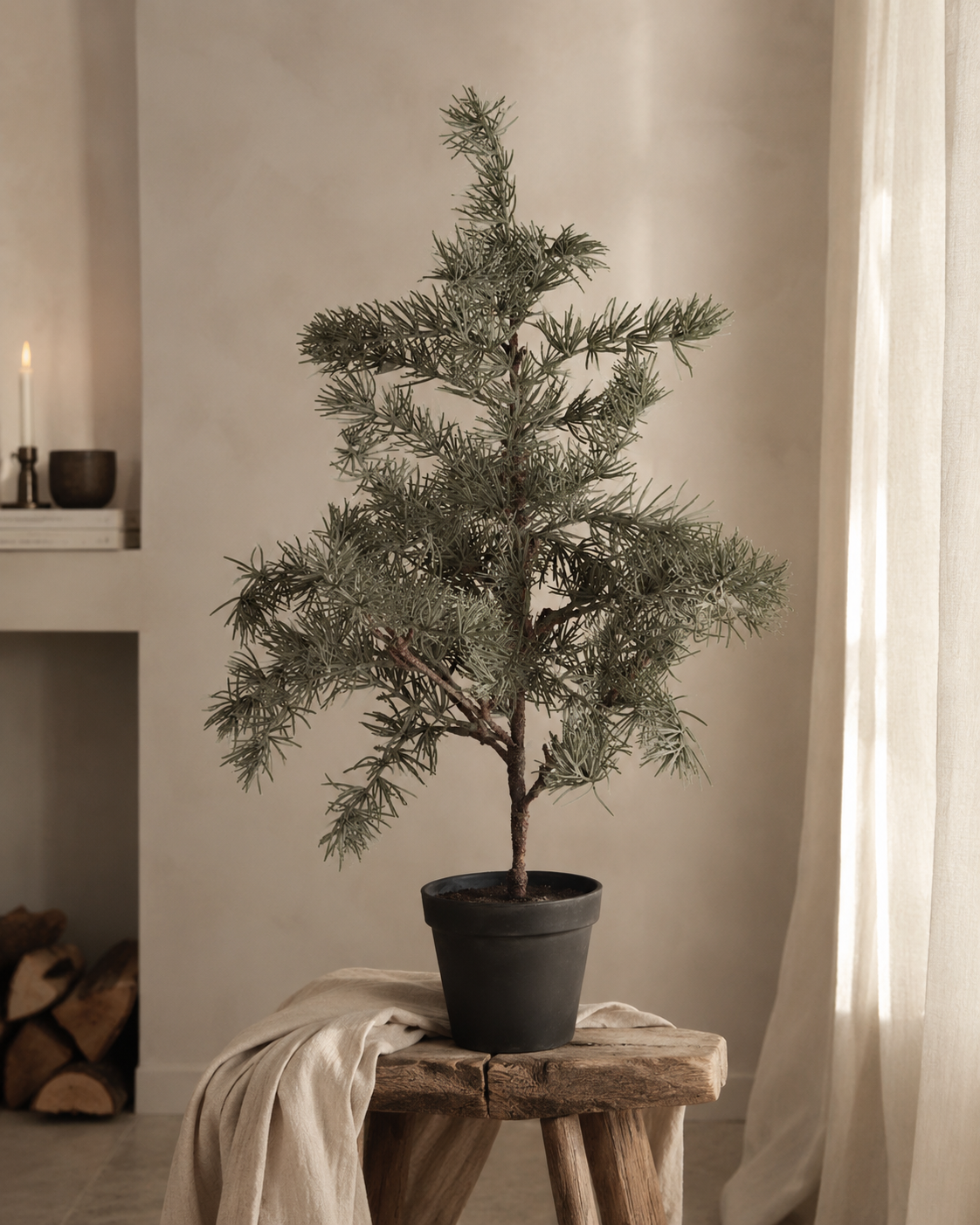 KERSTBOOM scandinavisch 80cm