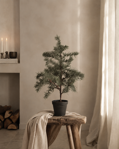 KLEINE KERSTBOOM skandinavisch 60cm