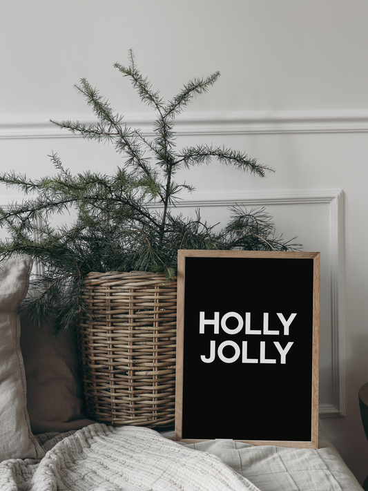 HOLLY JOLLY POSTER