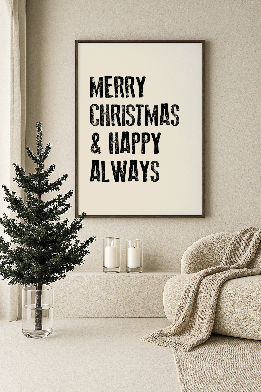 Merry christmas and a happy always