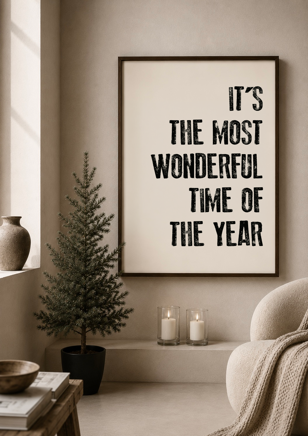 It's the most wonderful time to the year POSTER KERST