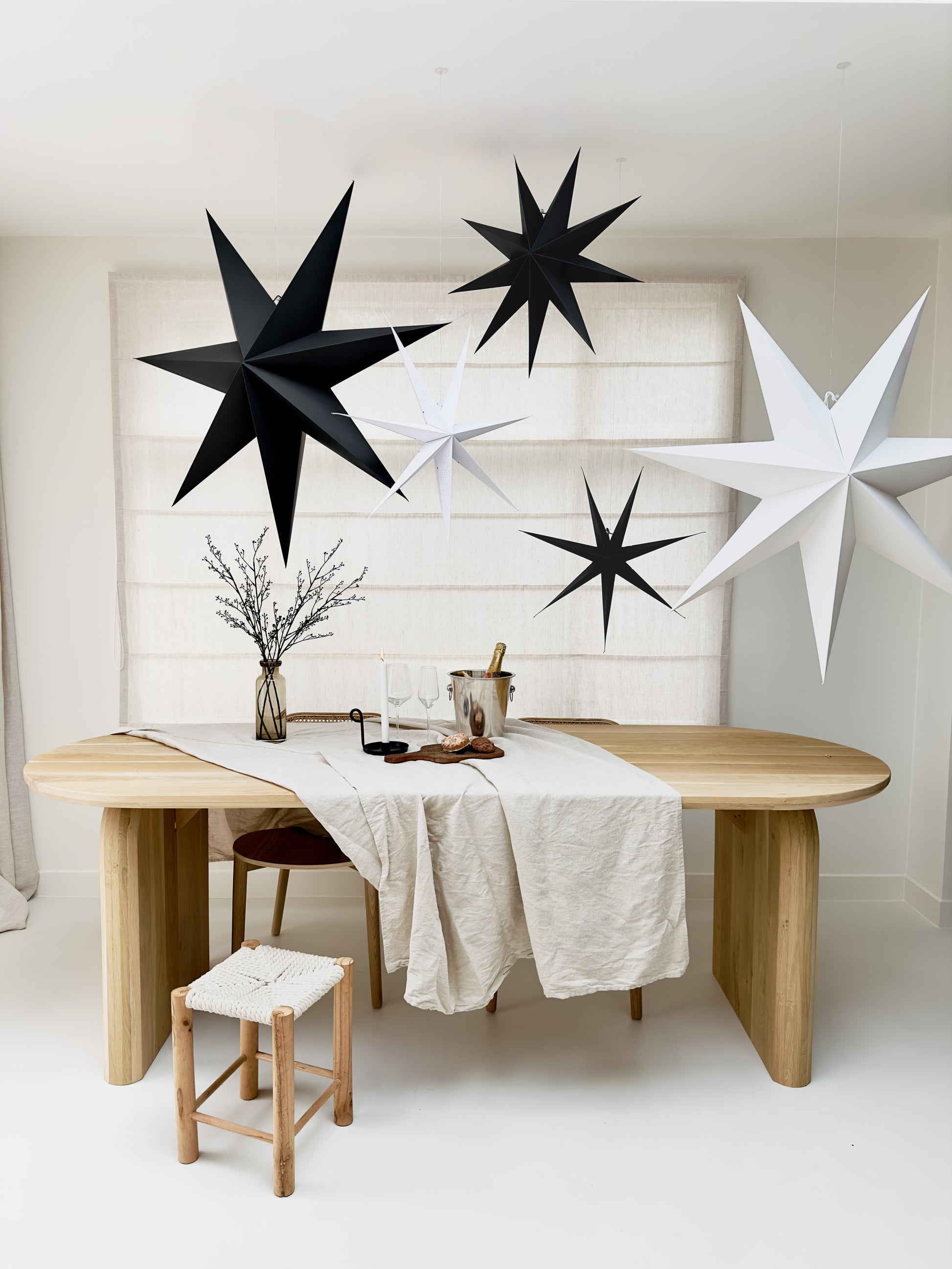 Houten Ster Hanger Kerst Musical Houten Ster Hanger Kerst Musical