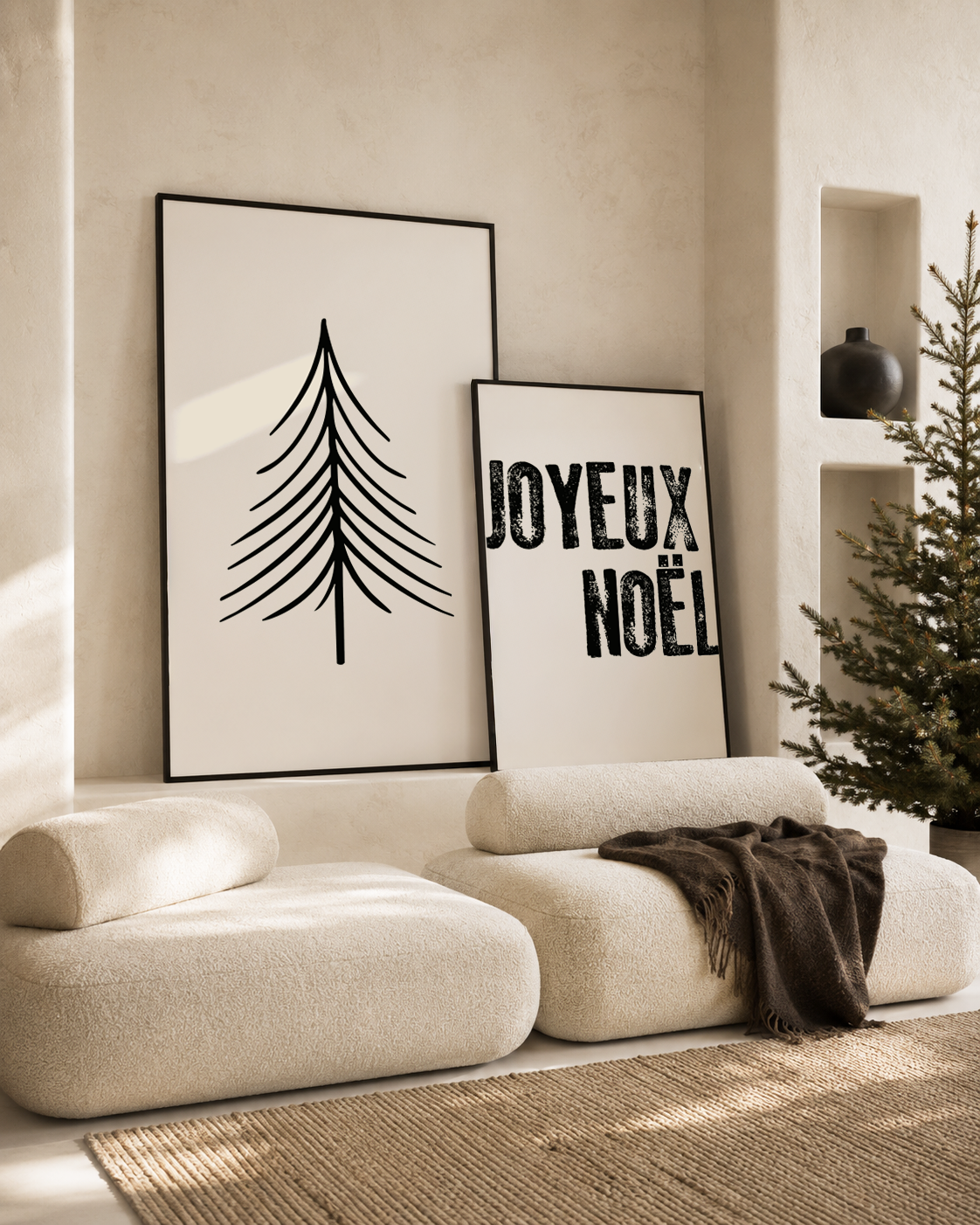 Joyeux Noël KERST POSTER