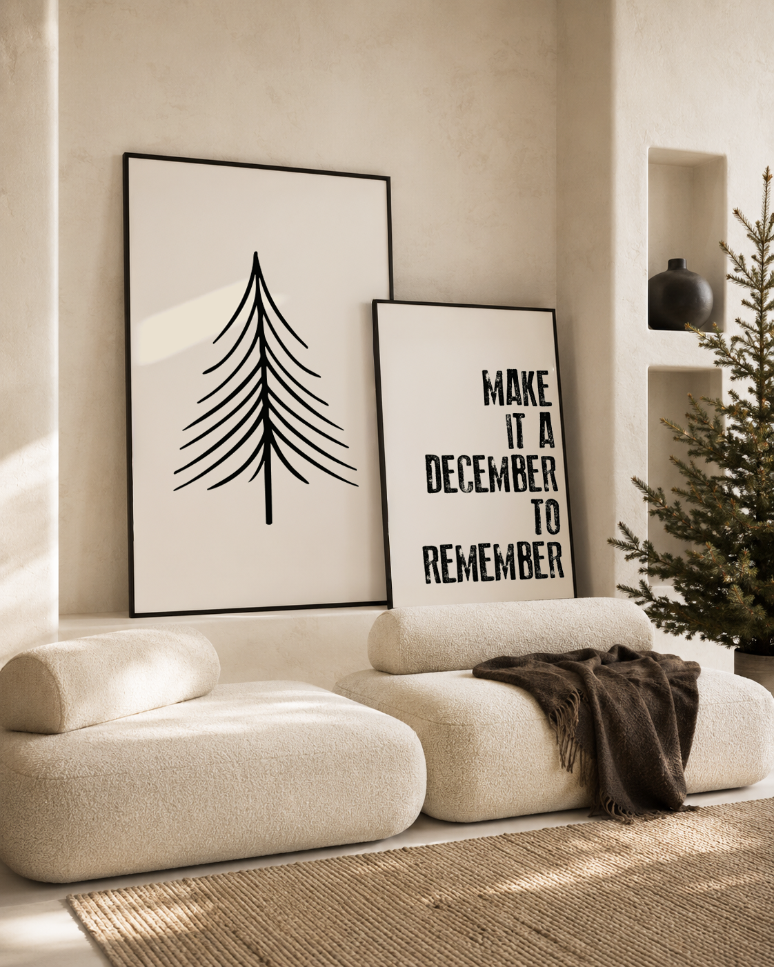 Make it a december to remember KERST POSTER